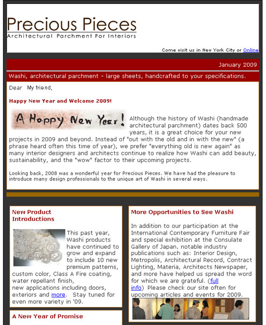 News Letter Jan 14