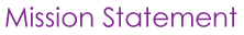 Mission Statement